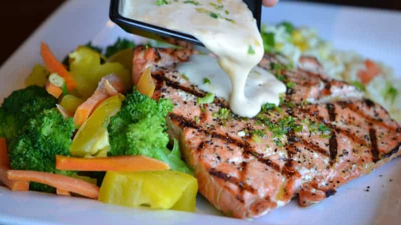 Salmon dish - How Much Does a Cruise Cost?