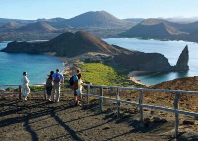 Galapagos islands view while on a Celebrity cruise.