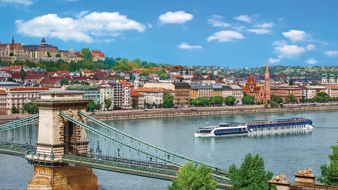 AmaWaterways on the Danube River.