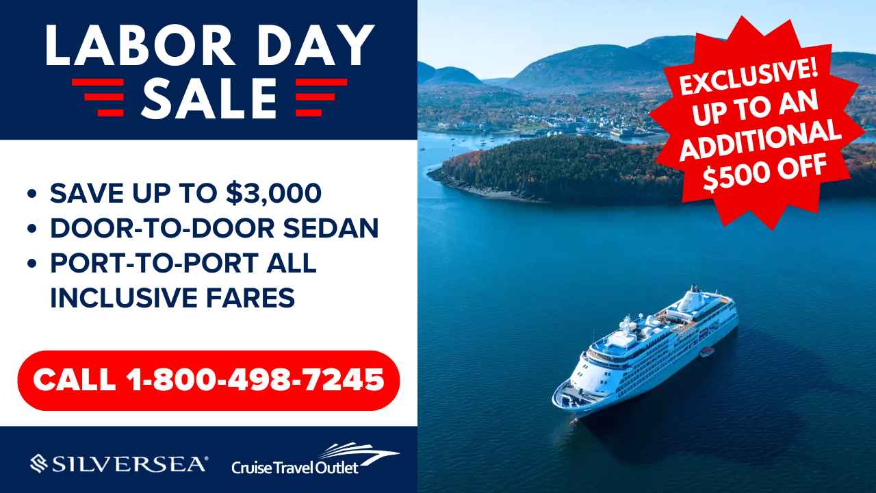 Silversea Labor day sale.