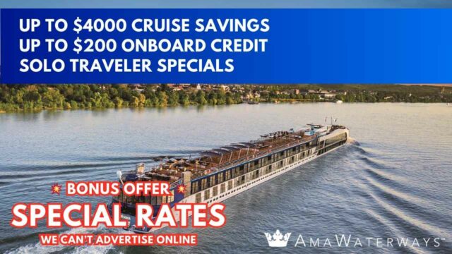 AmaWaterways: Save Up to $4,000 & More!