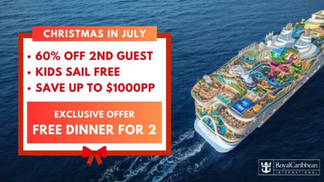 Royal Caribbean: 60% Off 2nd Guest + Kids Sail FREE