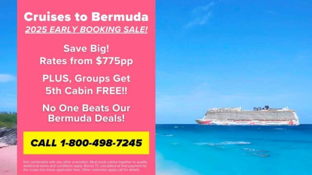 2025 Bermuda Early Booking Sale