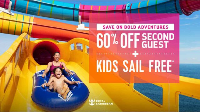 Royal Caribbean: 60% Off 2nd Guest + Kids Sail FREE