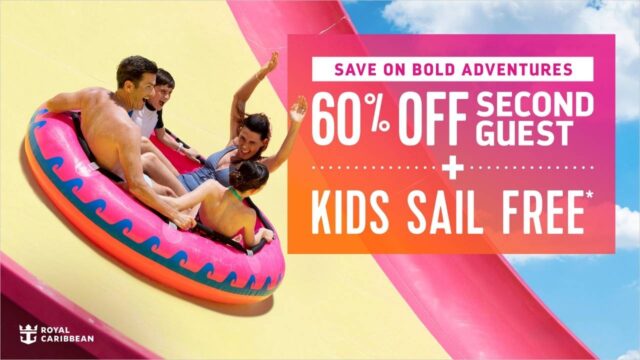 Royal Caribbean: 60% Off 2nd Guest + Kids Sail FREE*