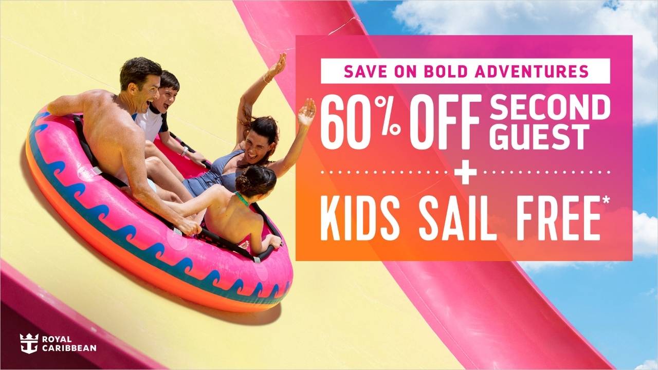 Royal Caribbean 60 Off 2nd Guest + Kids Sail FREE* Cruise Travel Outlet