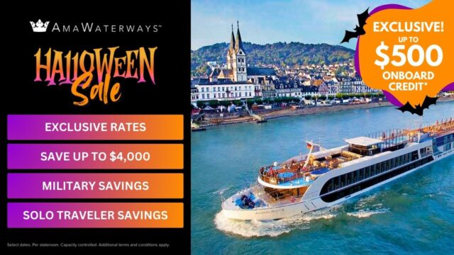 AmaWaterways Halloween Sale