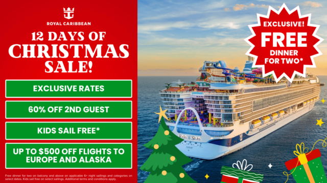 Royal Caribbean 12 Days of Christmas Sale