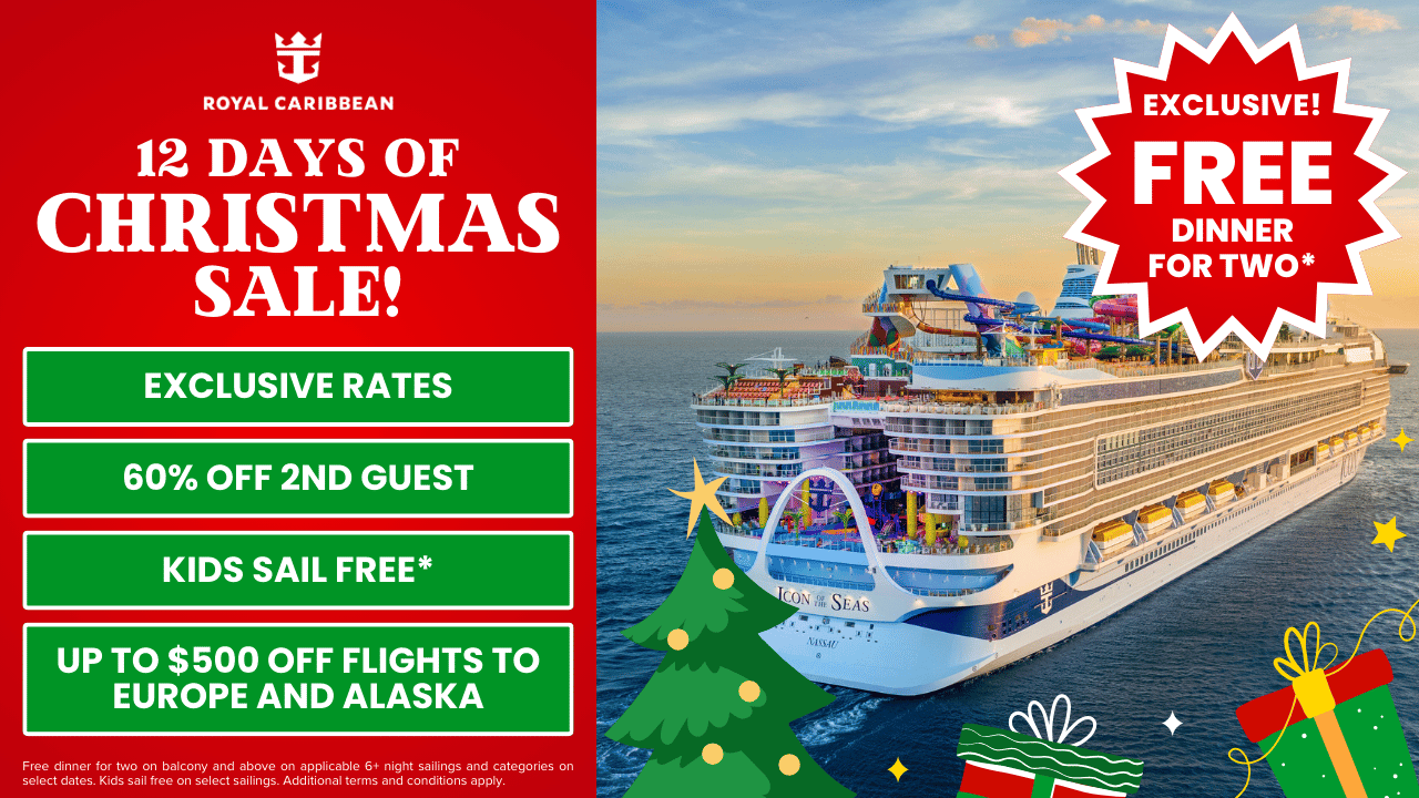 Royal Caribbean 12 Days of Christmas Sale.