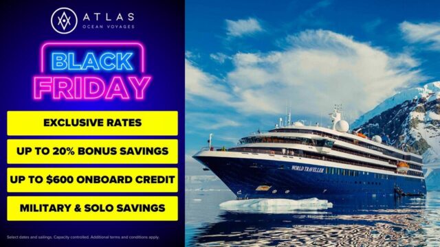 Atlas Ocean Voyages Black Friday Sale