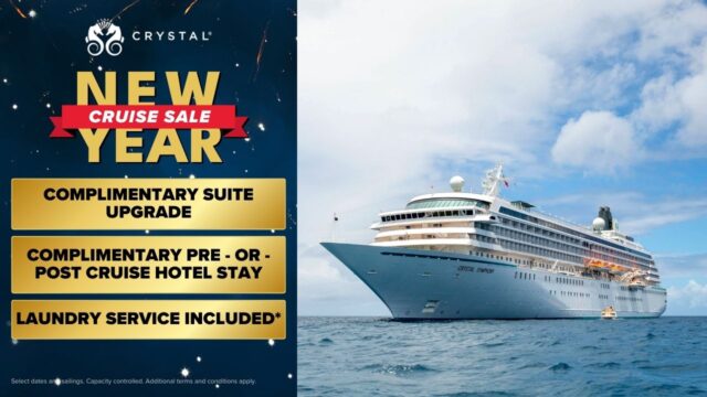 Crystal Cruises New Year Sale