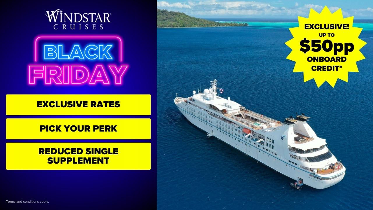 Windstar Black Friday sale.