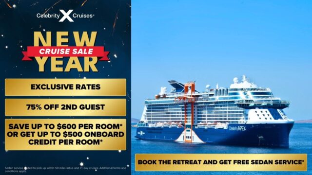 Celebrity Cruises New Year Sale