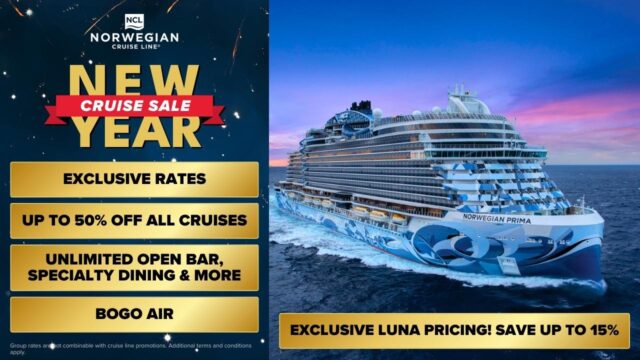 Norwegian Cruise Line New Year Sale