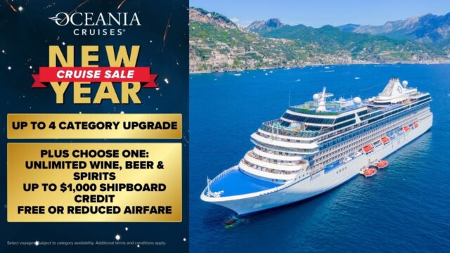 Oceania Cruises New Year Sale