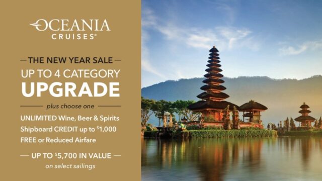 Oceania Cruises New Year Sale