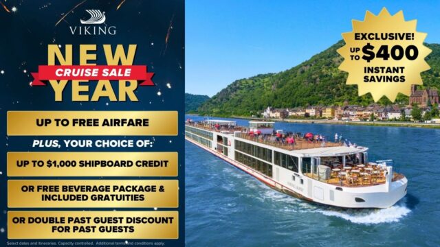 Viking Cruises New Year Sale