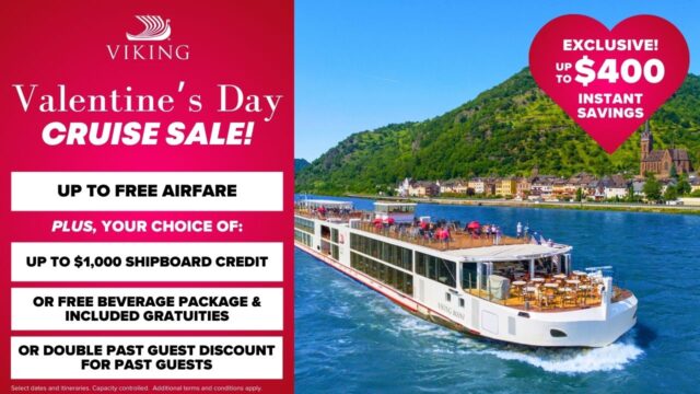 Viking Cruises Valentine’s Day Sale