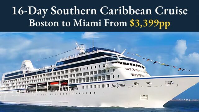 Oceania Cruises: 16-Day Southern Caribbean from Boston