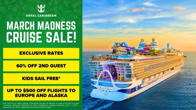 Royal Caribbean March Madness Sale